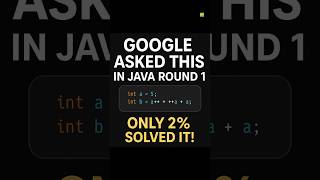 🎯 Logic is simple, par dhyan se dekhna! #coder java #devchallenges #devtech  #coding #learnjava