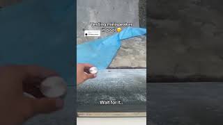 would you buy this waterproof speaker? 🔊🤯 #minispeaker #bluetooth #rap #tiktokmademebuyit