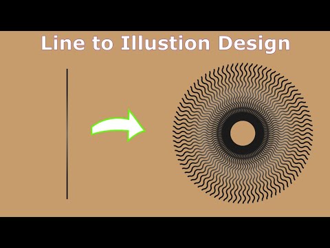 Line Abstract Art Adobe Illustrator Tutorial#illustratortutorialforbeginners