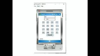 Design a standard calculator app in Windows Mobile using Visual Studio