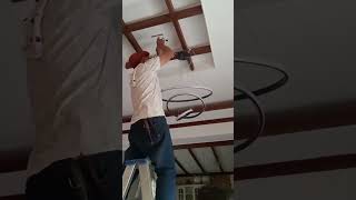 BRIGHTEN UP YOUR SPACE #ceilinglight  #easyinstall #lightingdesign #trichromatic #shortsvideo