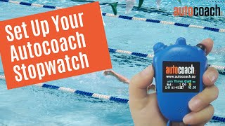 AutoCoach Performance Stopwatch Unboxing - Getting Started in "Watch" Mode