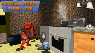 Virtual Robot Family Sim