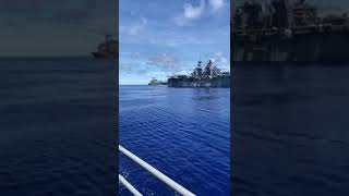 美軍航母戰鬥群 編隊飛行壯觀畫面｜國會調查兵團 cic.tw