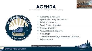 General Obligation Bonds Oversight Committee Meeting