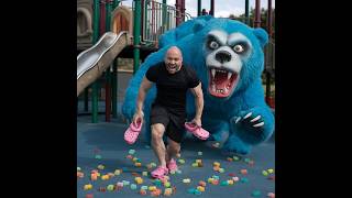A Blue Bear human honors film #shorts #aiphoto #bluebear