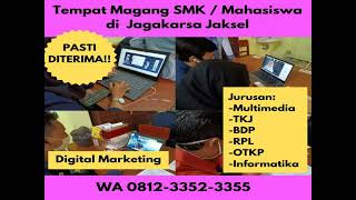 DI JAGAKARSA, WA 0812-3352-3355 Jurusan BDP Bisnis Daring Pemasaran PKL Dimana Di Jakarta Selatan