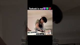 Taekook is real💜💚💯 #taekook #vkook #taehyung #jungkook #shorts #youtubeshorts #subscribe #bts
