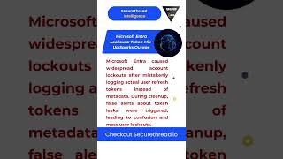 Microsoft Entra Lockouts: Token Mix-Up Sparks Outage!