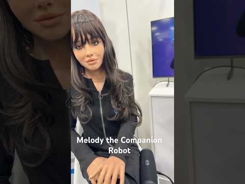 Melody the #companionRobot #airobot  #ces2025  #realbotix