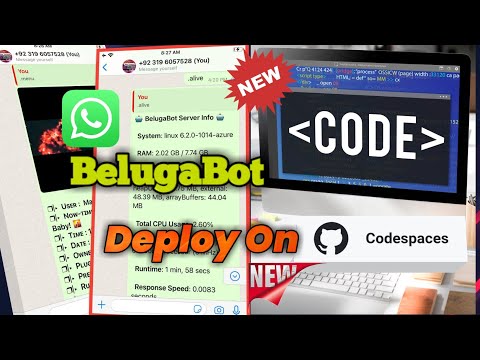How to Make a WhatsApp Bot Without Heroku New platform new method #bot #belugabot #codespac #heroku