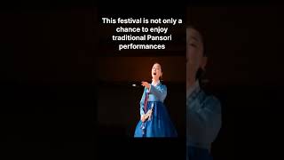 The 2nd World Pansori Festival  #festival #2024 #Pansori #November #Seoul #Korea