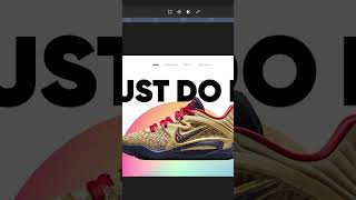 Nike Website UI Design - Figma Speed Design | UI Speed Tutorial