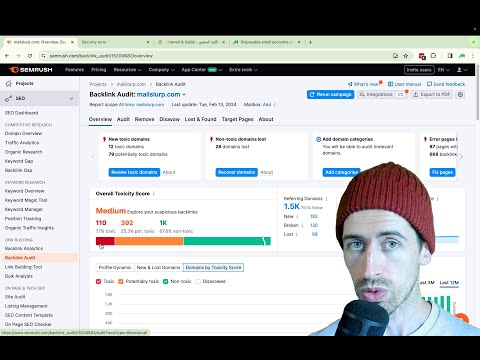 How to disavow toxic backlinks 🙅 - Frontend SEO tutorial (Google Disavow tool search console)