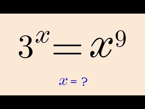 A Nice Exponential Algebra Problem