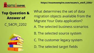 C_S4CFI_2202 SAP S/4HANA Cloud (public) - Finance Implementation Exam  by ExmasEmpire