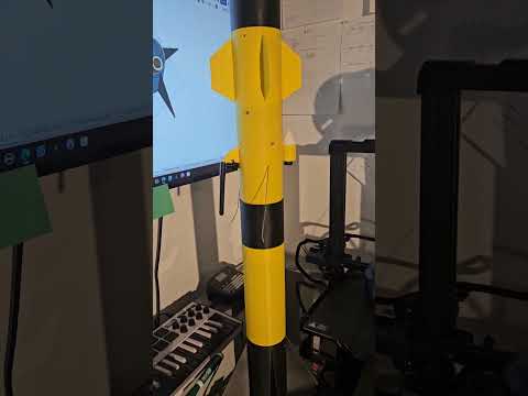 3d PRINTED/ RC / FPV ROCKET BUILD! V2 #3dprinting #build #autonomous #FPV