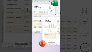 Here's how to link Excel and Powerpoint 🔗 #exceltips