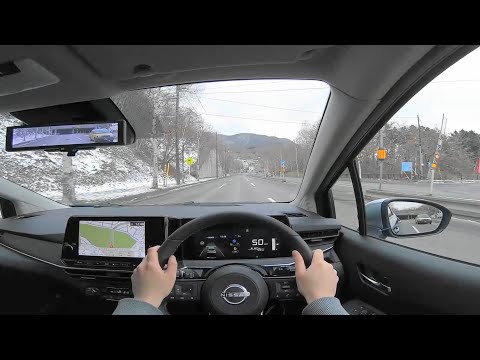 【Test Drive】2021-2022 New NISSAN NOTE e-POWER AUTECH CROSSOVER 4WD - POV Drive