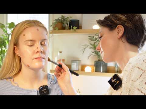 ASMR Makeup from one of my Favourite ASMR YouTubers @WhisperAudiosASMR  (Unintentional ASMR)