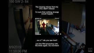 The missing minute from jeffry epstein his death