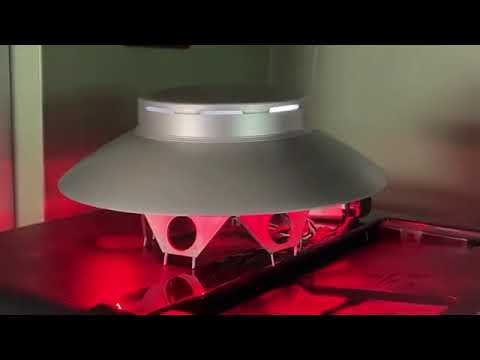 Finished Invaders UFO kit