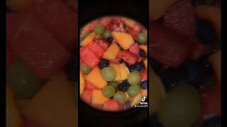 What do y’all like in your fruit salads! #2024goals #aesthetic #healthylifestyle #healthyliving