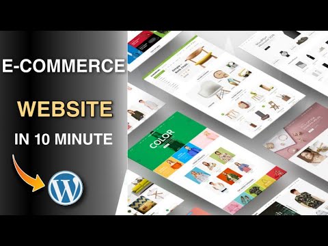 How to create E-commerce website in 10 minutes (WordPress-2020)