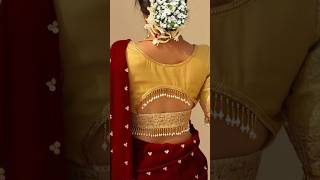 New back neck blouse design/blouse design#trending #fashion #blousedesign #youtubeshorts #shorts