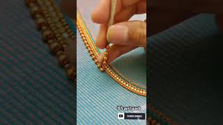🤩simple Arri work blouse blouse beats design🤩#aari #aariworkblouse #aaridesigns #aari🙏 SUBSCRIBE 🙏