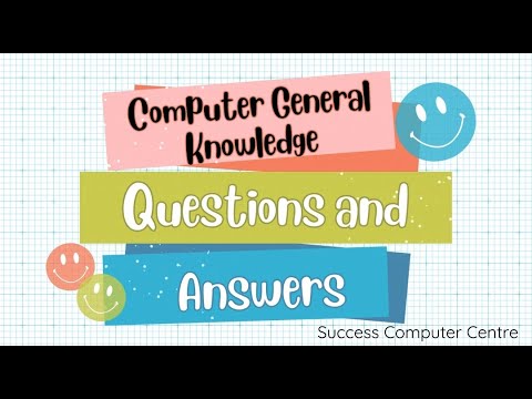 Computer General knowledge (Questions and Answers) (part 5)