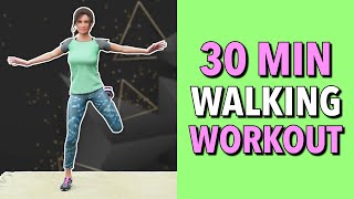 30 Min Walking Workout - Lower Body Fat
