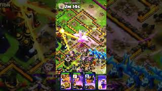 👉🤣😂maza aya ....#clashofclans #queen #power #healer #king #coclovers #viral #gameplay #gaming #1k