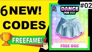 🔥 TODAY NEW UPDATE CODES DANCE FOR UGC 2024 🎄 ROBLOX DANCE FOR UGC CODES 🔥 #02