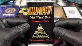 ILLUMINATI CCG New World Order booster pack opening