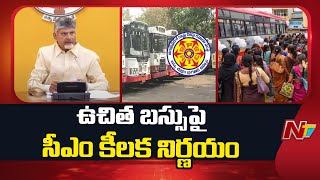 CM Chandrababu Key Decision on Free Bus Scheme | NTV Telugu