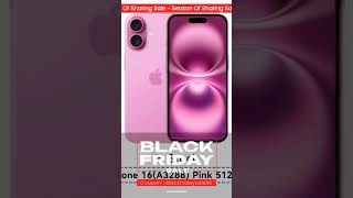 New Apple iPhone 16 (A3288) 6.1" OLED Screen 20W IP68 128/256/512GB Dual SIM Dual Cameras iOS 18 ...