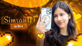 SimranYT Live Bgmi no1Girl Gamer!🤩🤯💓NEW EVENT 3.9 UPDATE (WATCH NOW!!!)👻❤️🫣 #girlgamer #rushgameplay