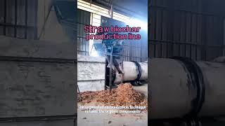 Biomass charcoal making machine#charcoalstove#biochar#charcoalpowder#fertilizer#recycling#fyp