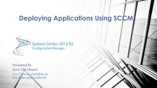 SCCM Application Deployment Showcase Promo