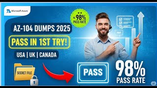 AZ-104 Exam 2025 – Real Questions & Dumps to Pass in First Attempt (USA | UK | Canada)