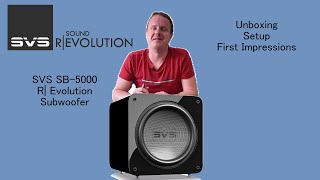 Amazing New Subwoofer SVS SB 5000 Unboxing and First Impressions