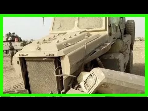 中國防雷車在國外大出風頭，被地雷炸後車體完整，外軍稱讚不已