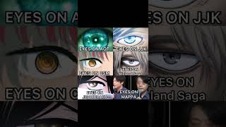 EYES ON MAPPA ANIMATORS 🤣 #shorts #anime #jjk #gojo #mappa #fyp