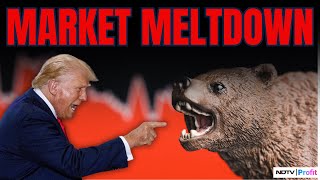 Biggest Reason Behind Today's Markets Fall | Share Market News | Stock Market Fall | Trump News