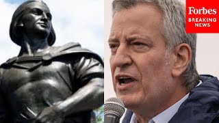 De Blasio Responds To "Erasing" Christopher Columbus From Calendar