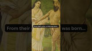 When Desire Distracted a Sage #history #art #arthistory #rajaravivarma #painting #indianculture