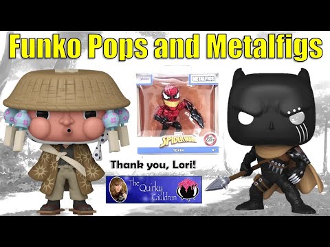 Funko Pops and Metalfigs