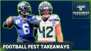 Takeaways From Seattle Seahawks' Annual FOOTBALL FEST Practice at Lumen Field