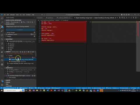 FIX: Visual Studio Code Resolve Git Conflicts (Including Deleted Files)